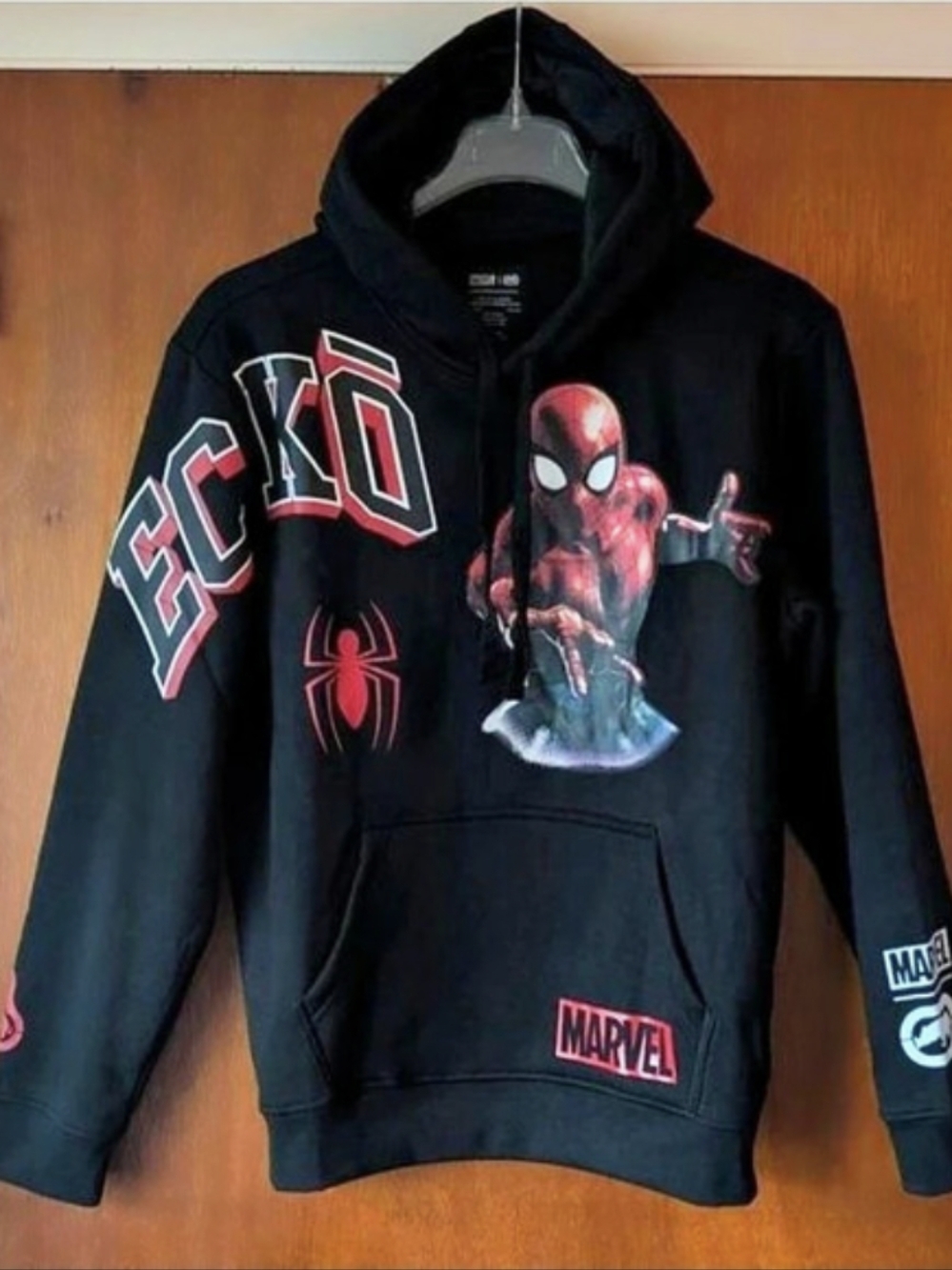 ECKO UNLTD X Spiderman Marvel Hoodie Mens Size Medium NEW!